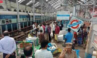 எழும்பூர் ரயில் நிலையம், விமான நிலையத்தில் குண்டு வெடிக்கும்!! மோப்ப நாயுடன் தீவிர சோதனை!!