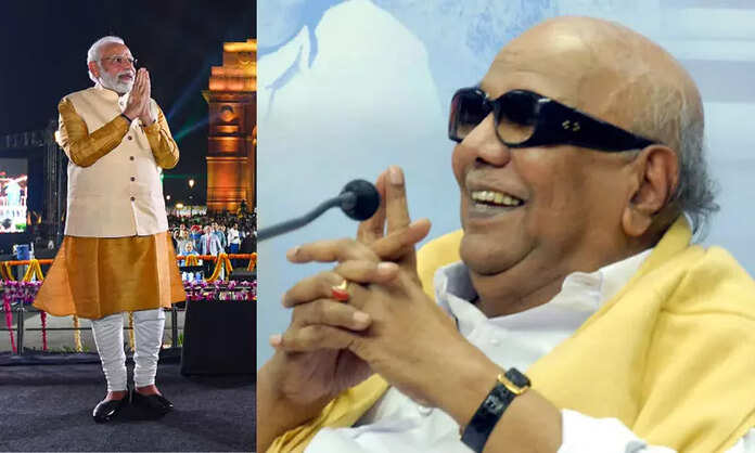 Modi - Karunanidhi