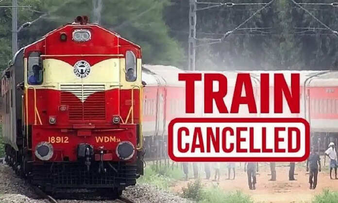 Train cancelled