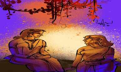 ஓவியர் மருதுவின் தூரிகையில் காதல் கதை சொல்லட்டுமா
&nbsp; &nbsp; &nbsp; &nbsp; &nbsp; &nbsp; &nbsp; &nbsp; &nbsp; &nbsp;காதல் என்பது பொதுவுடைமை