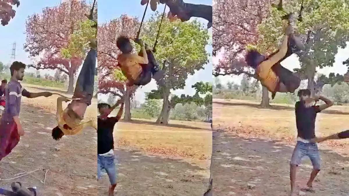 Brutal-attack-leaving-worker-hanging-upside-down-on-tree