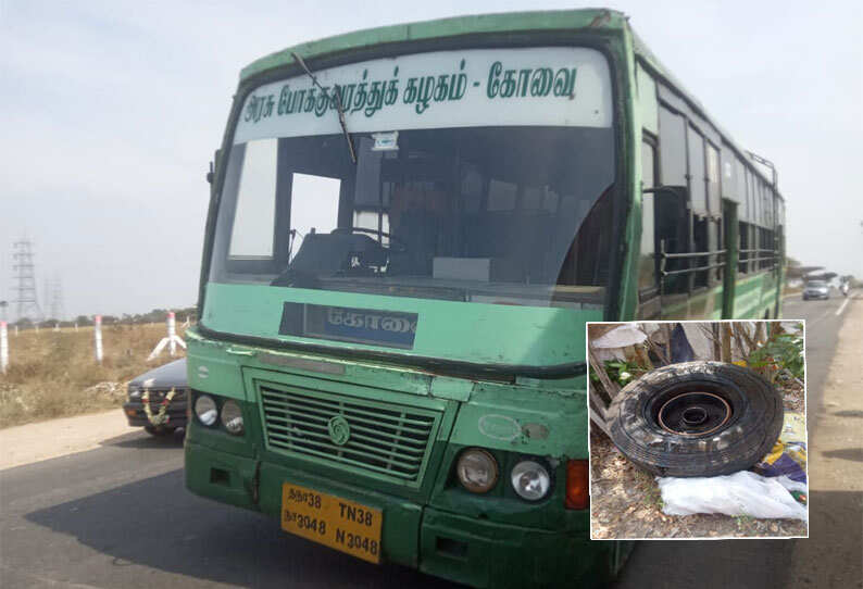 The-wheel-of-a-government-bus-that-went-off-the-road
