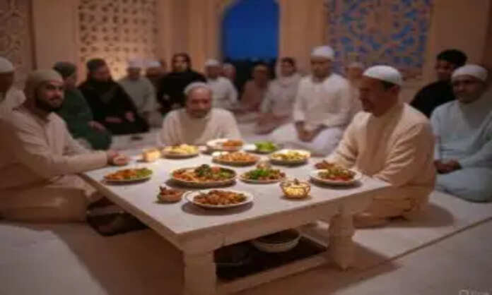 Sufidar temple ramjan feast