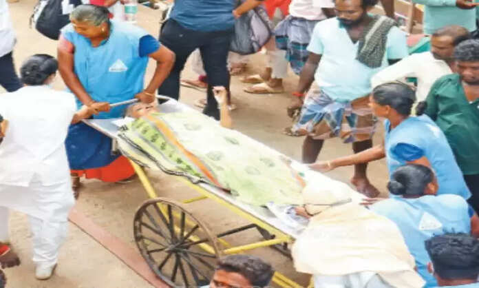 Tanjore Hospital Fire